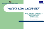 “ A SCUOLA CON IL COMPUTER” CORSO PER GLI ALUNNI