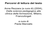 (2004), Dalla scienza pedagogica alla clinica della formazione