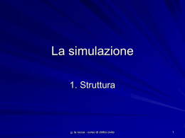 15. La simulazione