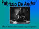 FABRIZIO DE ANDRè