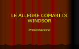 LE ALLEGRE COMARI DI WINDSOR