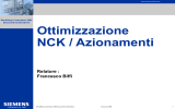 Ottimizzazione NCK Azionamenti.pps
