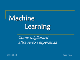 Machine Learning