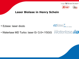 Laser Biolase in Henry Schein