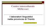 Laboratori linguistici in prov Trento