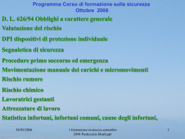 DPI dispositivi di protezione individuale Segnaletica di sicurezza