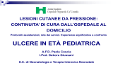 Le ulcere in età pediatrica - Fondazione Maddalena Grassi