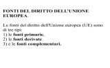 QUINTA LEZIONE SLIDES DIRITTO COMUNITARIO