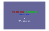 Massaggio energetico spirituale