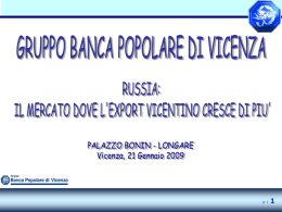 IN RUSSIA - Confindustria Vicenza