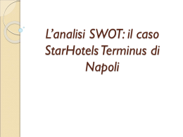 Applicazione SWOT