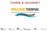 Presentazione di PowerPoint - Thermae e Sport