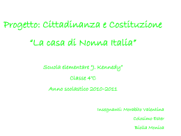 La casa di Nonna Italia - Dante Alighieri Torino scuola media