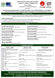 Diapositiva 1 - IRCCS, Centro Neurolesi “Bonino Pulejo”