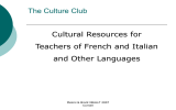 PPT Presentation - National Capital Language Resource Center