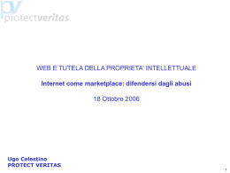 Internet come market place: difendersi dagli abusi