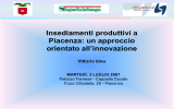 Diapositiva 1 - Provincia di Piacenza