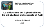 La diffusione del Cyberbullismo tra gli studenti delle