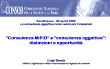 Luigi Spada, “Consulenza MIFID”