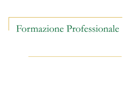 Formazione specifica