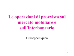 Presentazione di PowerPoint - Facoltà di Scienze Economiche ed