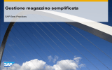 Gestione magazzino semplificato