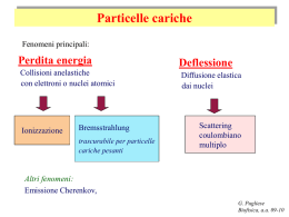 Interazione radiazione materia