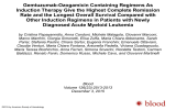 Gemtuzumab-Ozogamicin Containing Regimens As