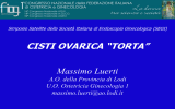 La cisti ovarica torta