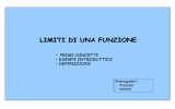 Introduzione ai LIMITI (formato Powerpoint)
