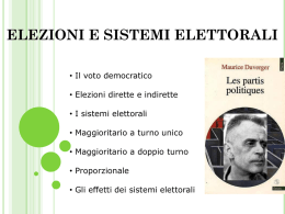 Diapositiva 1 - Dipartimento di Scienze Politiche