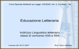 Che cos`è la letteratura