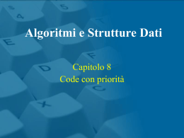 Algoritmi e Strutture Dati