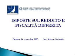 ( imposte differite). - Ordine dei Dottori Commercialisti e degli Esperti