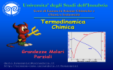 Grandezze molari - Università degli Studi dell`Insubria