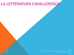 Boiardo - letteraturaestoria