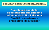 Diapositiva 1 - Azienda USL di Modena