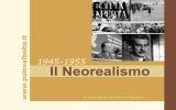 Il Neorealismo - Polo Valboite
