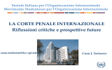 Corte Penale Internazionale Slide