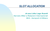 L`allocazione degli slot - dr.ssa Lidia Lago Suardi