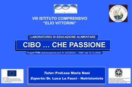 Cibo...che passione!