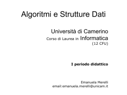 1 - Università di Camerino