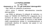 LA POPOLAZIONE