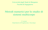 Analisi cinematica - Università degli Studi di Bergamo