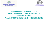 Diapositiva 1 - Ordine degli Ingegneri della Provincia di Catania