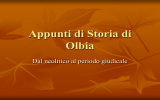 Appunti di Storia di Olbia