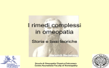I rimedi complessi in omeopatia