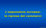 la ripresa dei commerci