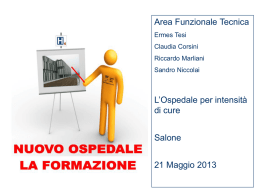 Nuovo Ospedale - Azienda USL 3 Pistoia