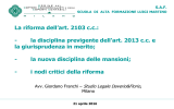 Slides riforma art. 2103 - Ordine dei Dottori Commercialisti e degli